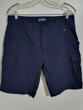 Wind River Navy Blue Cargo Shorts Size 34